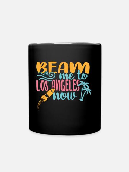 Los Angeles - Full Colour Mug - black