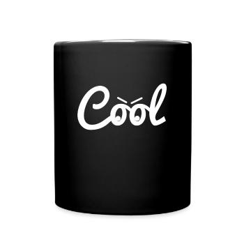 cool Cool - Tasse einfarbig - Schwarz - Vorne