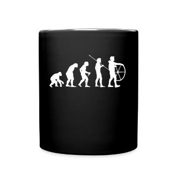 Capitaine Evolution voile régate de cadeaux skipper - Mug uni - noir - Devant