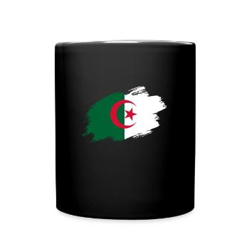 Algeria Algerian Flag Flag - Full Colour Mug - black - Front