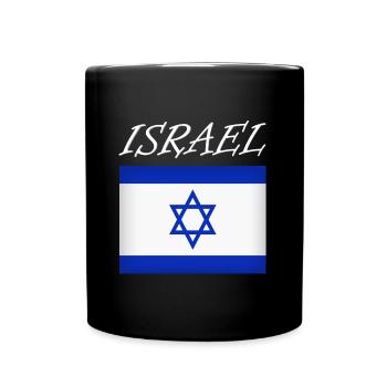 Israël - Mug uni - noir - Devant
