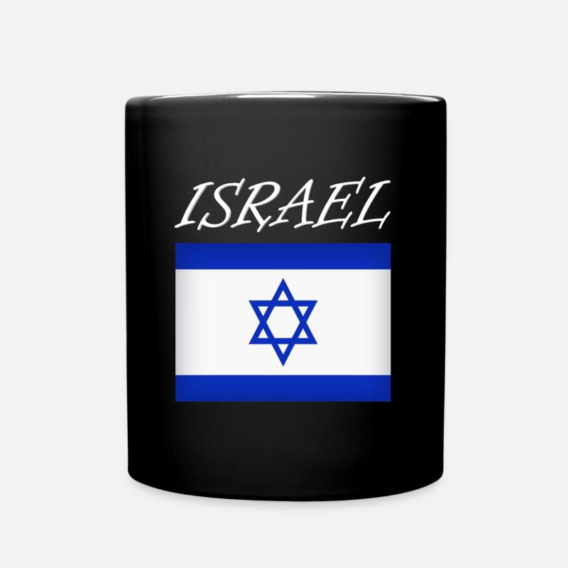 Israel - Tasse einfarbig - Schwarz