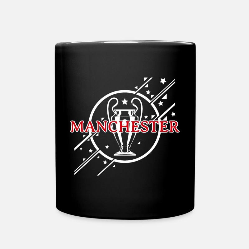 | blanc de Manchester Casual Angleterre Cadeau - Mug uni - noir