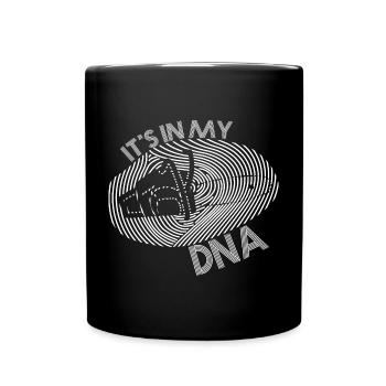 Tronçonneuse bûcheron Tronçonneuse - Mug uni - noir - Devant