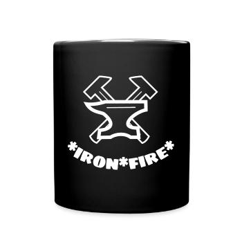 Iron and Fire - Full Colour Mug - black - Front