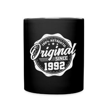 1992 Vintage Vintage Rétro Cadeau d’anniversaire - Mug uni - noir - Devant