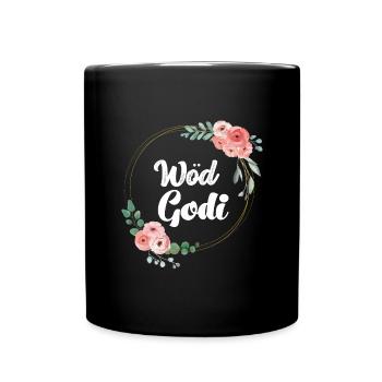 Wöd Godi Tolle Godi Taufpatin Österreich Sprüche - Tasse einfarbig - Schwarz - Vorne