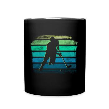 Floorball - Mug uni - noir - Devant