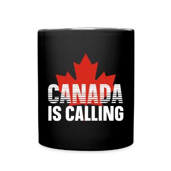Canada - Full Colour Mug - black - Front
