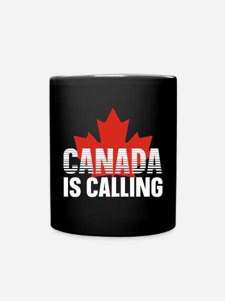 Canada - Mug uni - noir