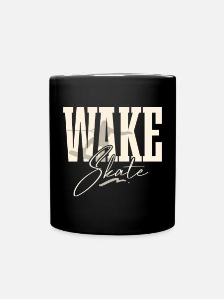 Wakeskate Wakeskating Wakeskater Wakeboard - Mug uni - noir