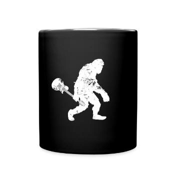 Guitarist Yeti Design Rocker Electric Guitar - Full Colour Mug - black - Front