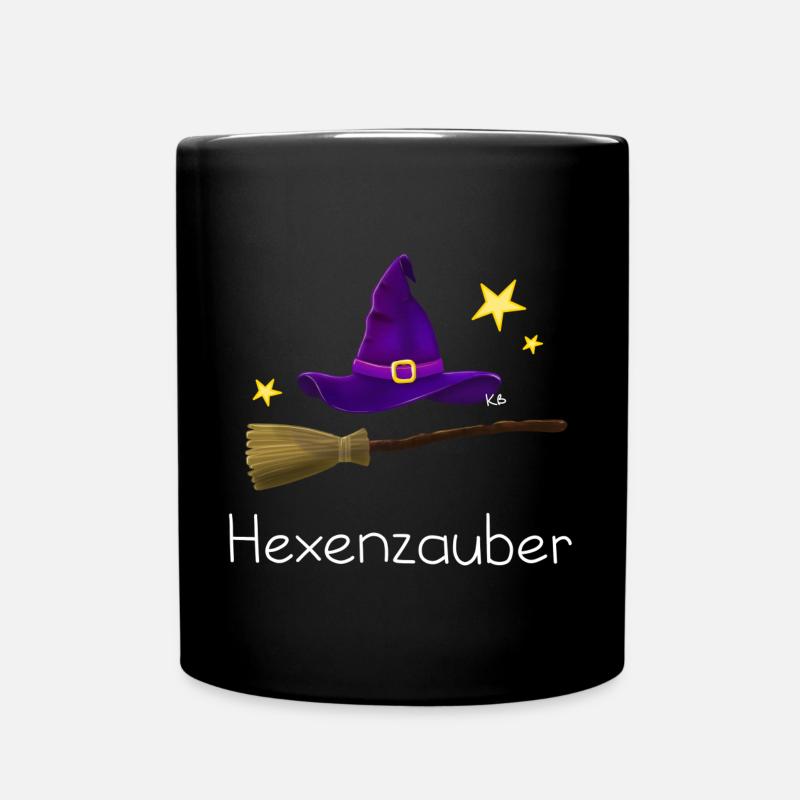Witch Spell - Full Colour Mug - black
