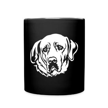 Tosa Head « Black Edition » - Mug uni - noir - Devant