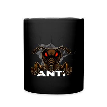 Ant ant colony fire ant"anti" - Full Colour Mug - black - Front