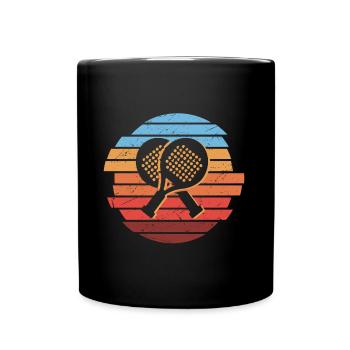 Padel Tennis Padel Player Vintage Padel Tennis - Mug uni - noir - Devant