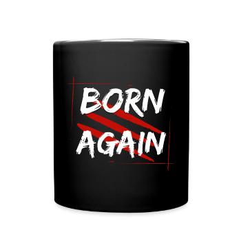 Born Again - Full Colour Mug - black - Front