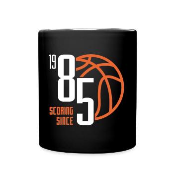 38e anniversaire basketball 38 ans né en 1985 - Mug uni - noir - Devant