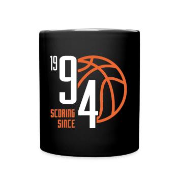 29. Geburtstag Basketball 29 Jahre Jahrgang 1994 - Tasse einfarbig - Schwarz - Vorne