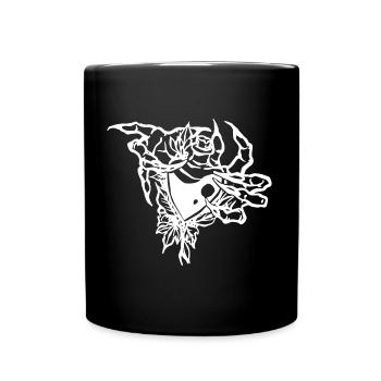 Love Potion Gothic Romance, Valentine's Day - Full Colour Mug - black - Front