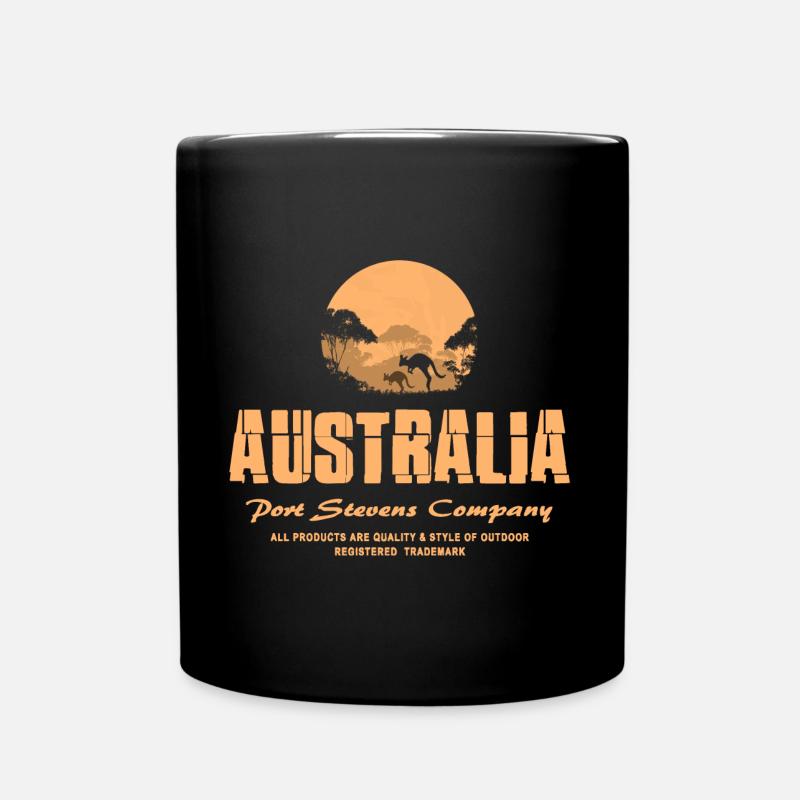 Kangourous - Australie - Australie - Mug uni - noir