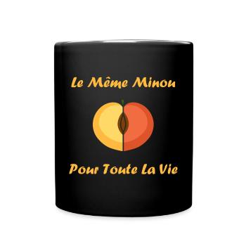 EVG Le Même Minou pour toute la vie - Mug uni - noir - Devant
