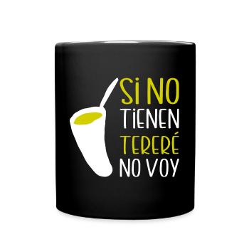 Paraguayan Guarani Terere - Tasse einfarbig - Schwarz - Vorne