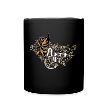 Dungeon Mom DM RPG-Spiel - Tasse einfarbig - Schwarz - Vorne