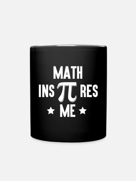 Pi Day - Les mathématiques m’inspirent - Mug uni - noir