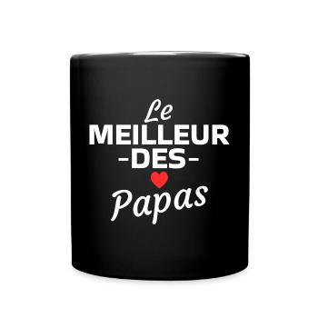 Le Meilleur des Papas Slogan T-Shirt - Mug uni - noir - Devant