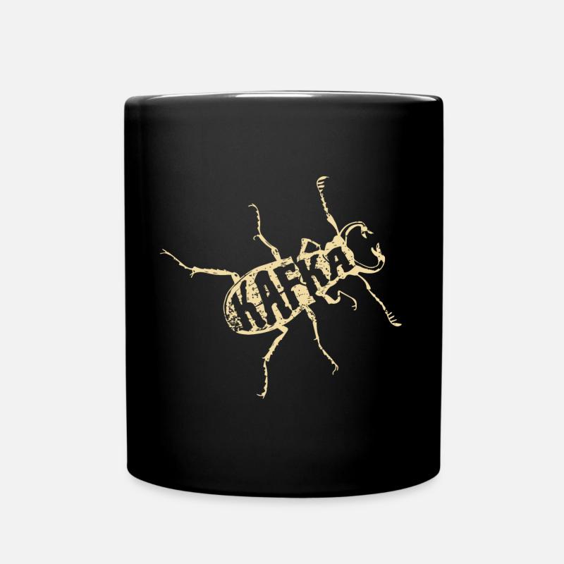 Kafka Literatur und Bücher - Tasse einfarbig - Schwarz