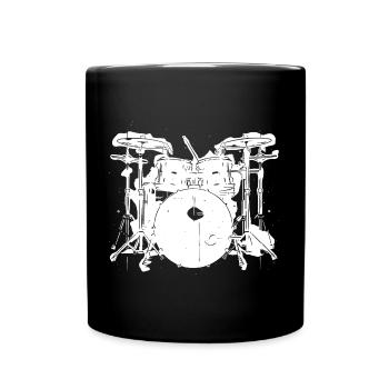 Percussion - Mug uni - noir - Devant