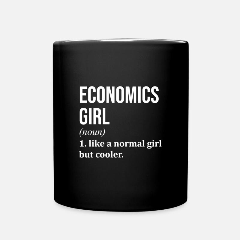 Economics - Full Colour Mug - black