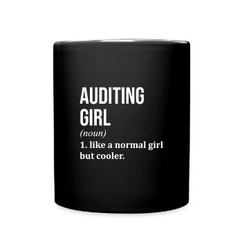 Prüfung Prüfung Prüfung Prüfung - Tasse einfarbig - Schwarz - Vorne