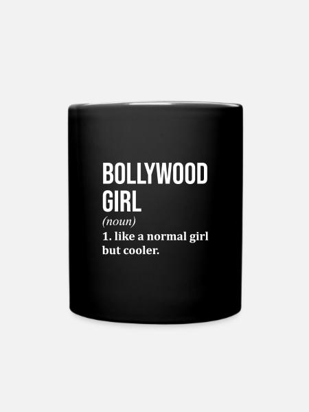 Bollywood Bollywood Bollywood - Tasse einfarbig - Schwarz