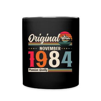 40e anniversaire Légende Novembre 1984 Volume 84 - Mug uni - noir - Devant
