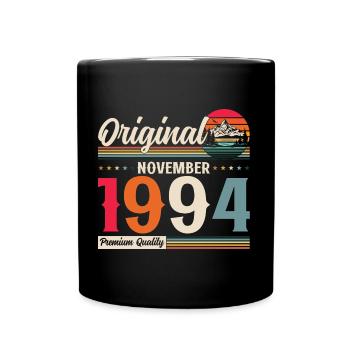 30e anniversaire Original Novembre 1994 Volume 94 - Mug uni - noir - Devant