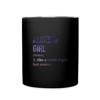 Algebra - Full Colour Mug - black - Front