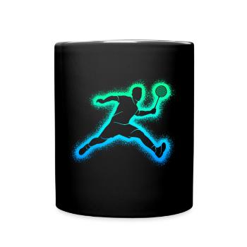 Badminton Badminton Joueurs Enfants Badminton Garçons - Mug uni - noir - Devant