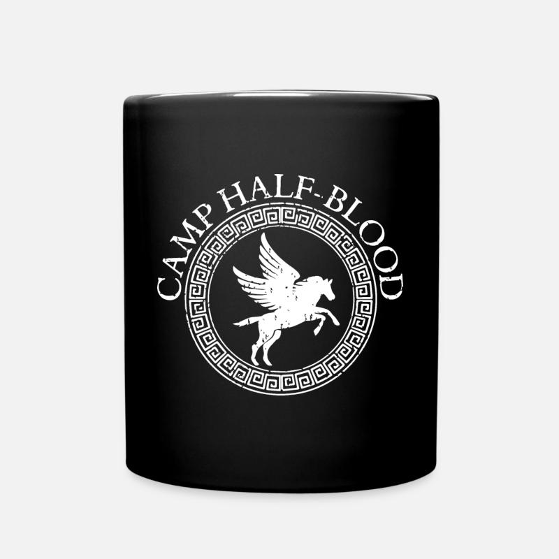 Camp Halbblut Vintage - Tasse einfarbig - Schwarz