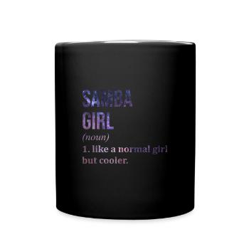 Samba - Full Colour Mug - black - Front