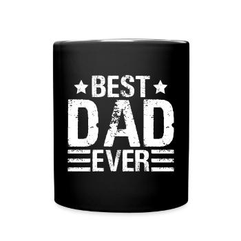 Best Dad Father Daddy Husband Father´s Day - Full Colour Mug - black - Front