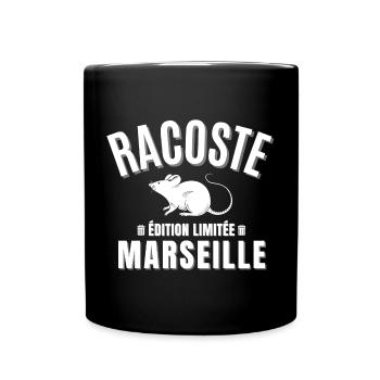 Marseille, Marseillais, Marseille humour - Mug uni - noir - Devant