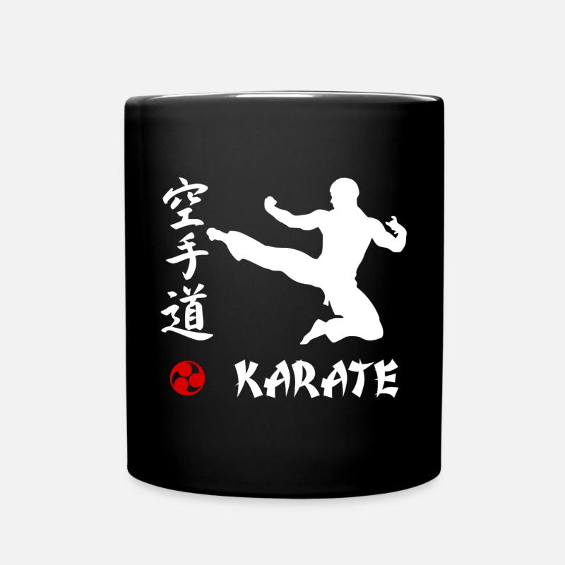 Karaté blanc - Mug uni - noir