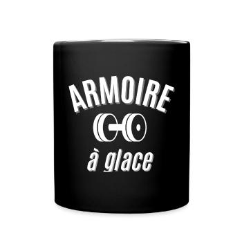 muscu, musculation, fitness - Mug uni - noir - Devant