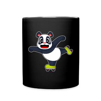 Patins en ligne Panda Patins en ligne - Mug uni - noir - Devant
