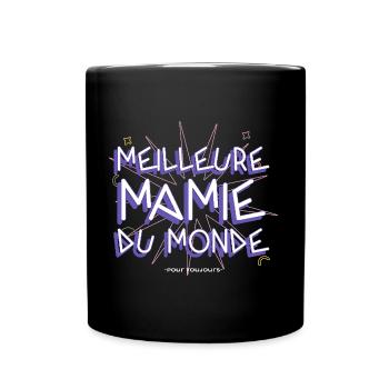 Meilleure mamie du monde. - Mug uni - noir - Devant