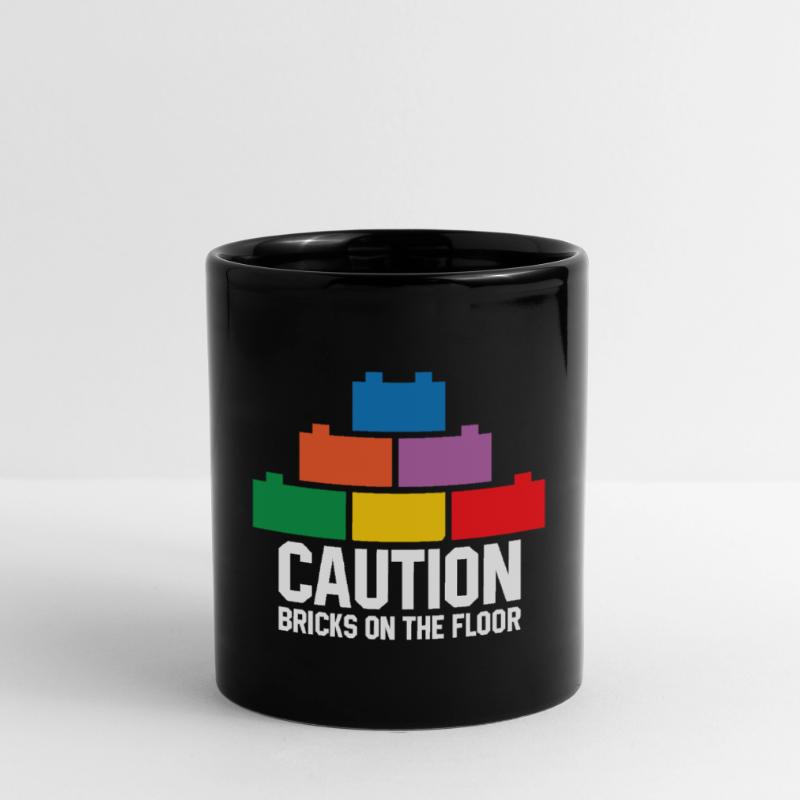 Constructeur de briques Bâtiment en briques Maître constructeur Mug uni