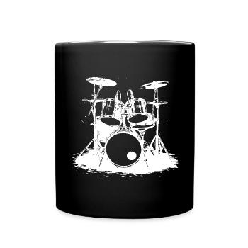 Percussion - Mug uni - noir - Devant