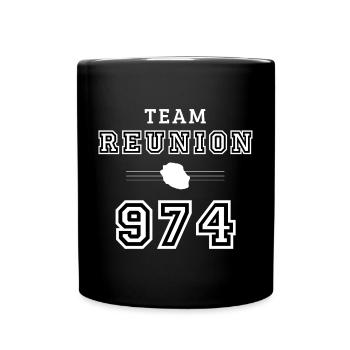 TEAM REUNION 974 - Mug uni - noir - Devant